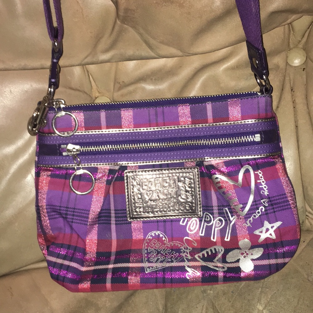 Coach poppy crossbody